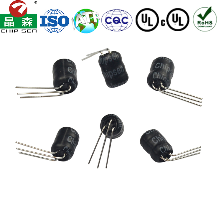 三腳插件立式工字電感